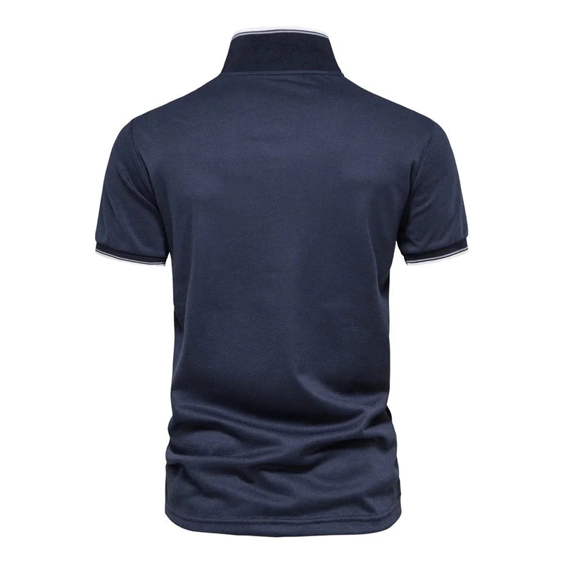 Camisa Polo Masculina Gola V Lincoln