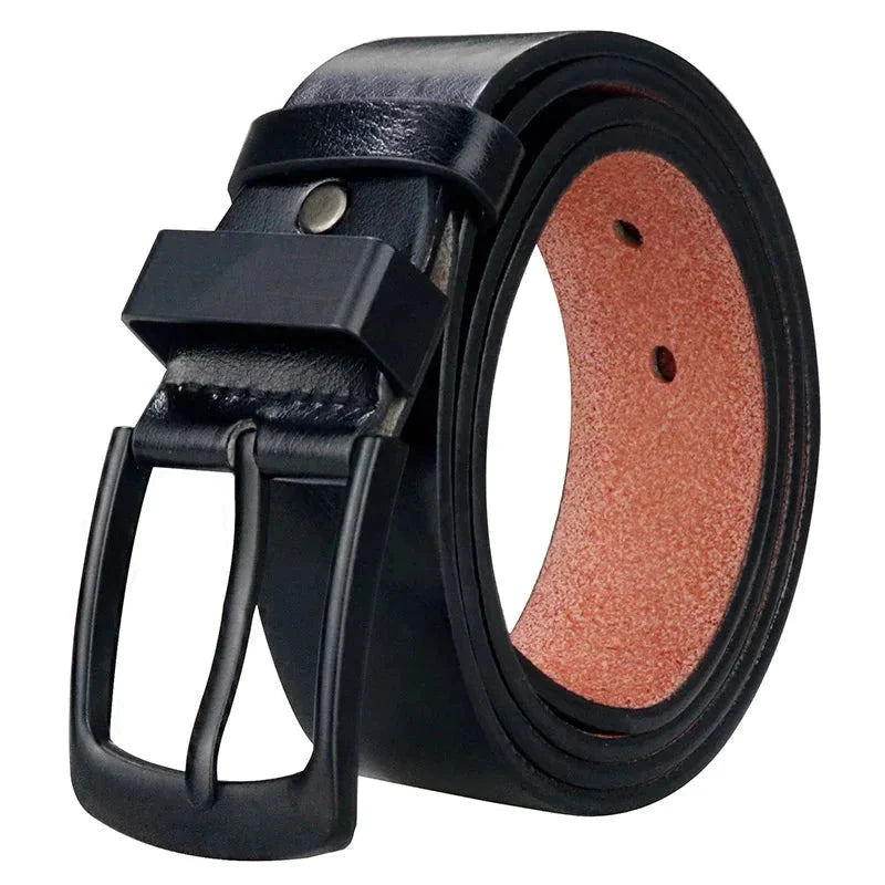 Cinto Masculino Buckle com Fivela de Pino