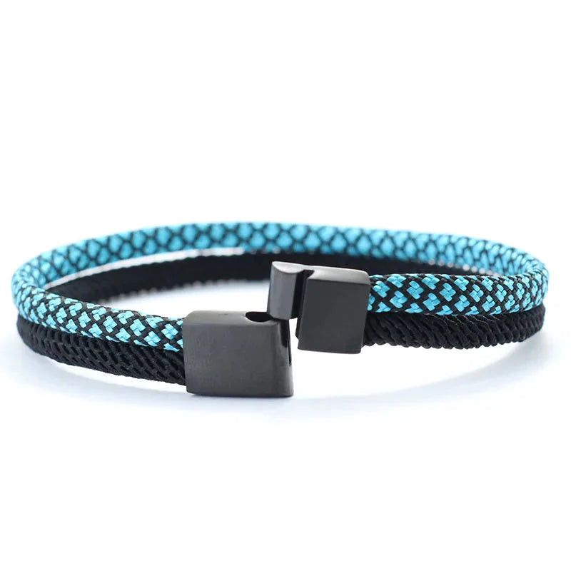 Pulseira Masculina Double com Fecho de Imã