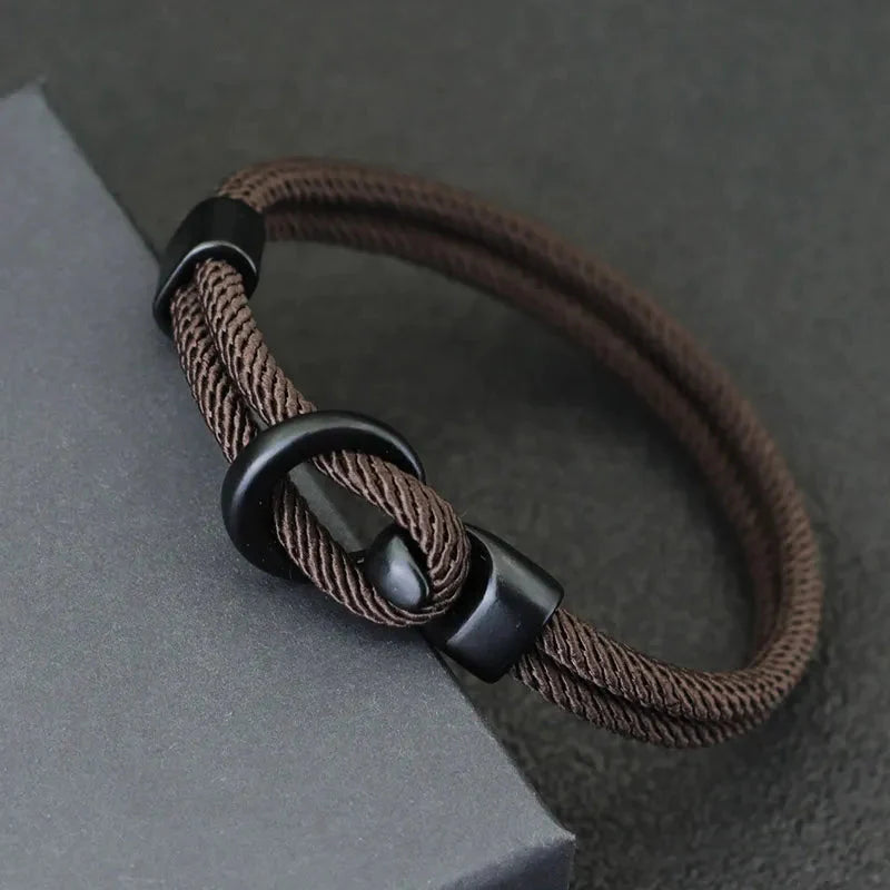 Pulseira Masculina Riverside com Fecho de Alternância