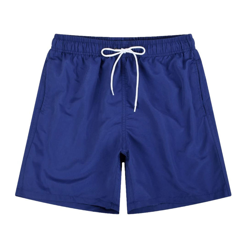 Short Praia Masculino Liso com Sunga Interna